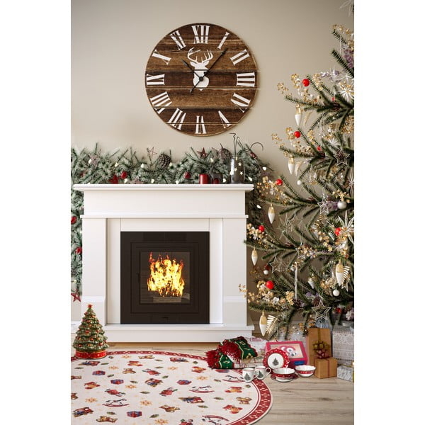 Roter, runder Teppich mit Weihnachtsmotiv, Ø 150 cm Toy's Delight Red Christmas - Villeroy&Boch-image-2