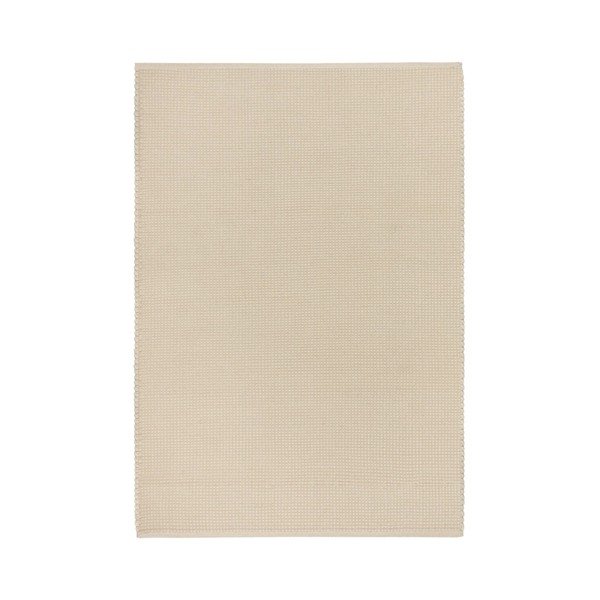 Beiger, handgewebter Wollteppich, 200 × 300 cm Talo - noo.ma