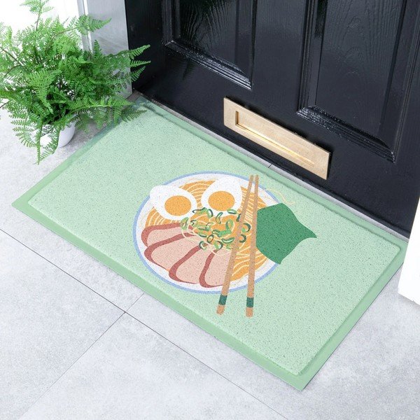 Fußmatte recycelter Kunststoff 40x70 cm Ramen Bowl  – Artsy Doormats-image-2