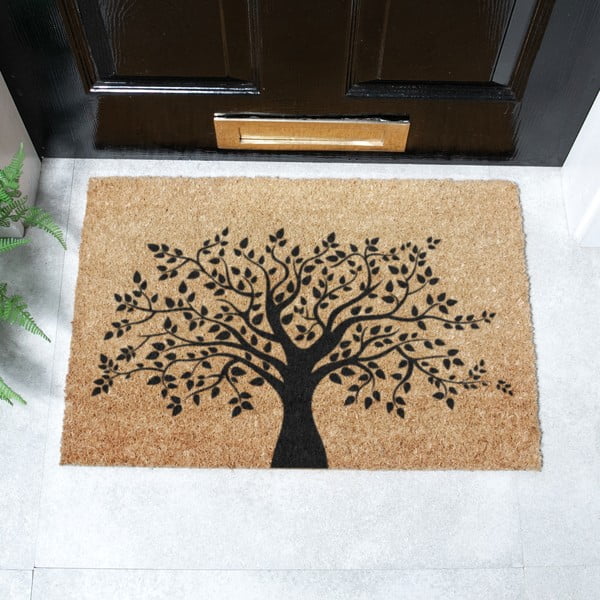 Fußmatte aus Kokosfasern, 40 × 60 cm Tree of Life - Artsy Doormats-image-2