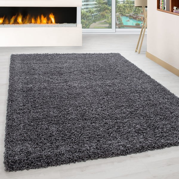 Dunkelgrauer Teppich, 120 × 170 cm Life - Ayyildiz Carpets-image-1