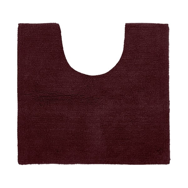 Weinrote Badezimmermatte, 50 × 45 cm Riva - Tiseco Home Studio