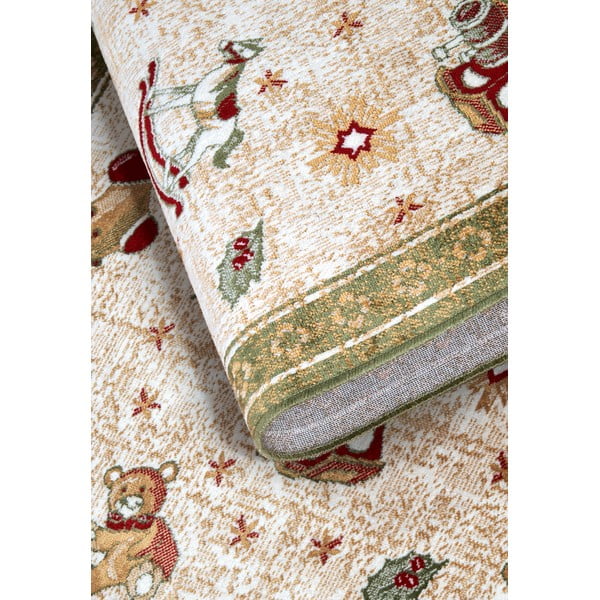Grüner Läufer mit Weihnachtsmotiv und Baumwollanteil, 80 x 200 cm Toy's Delight Green Christmas - Villeroy&Boch-image-4