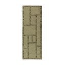 Grüner, handgewebter Läufer aus Wolle, 80 x 230 cm Harris Modula Wool - Flair Rugs