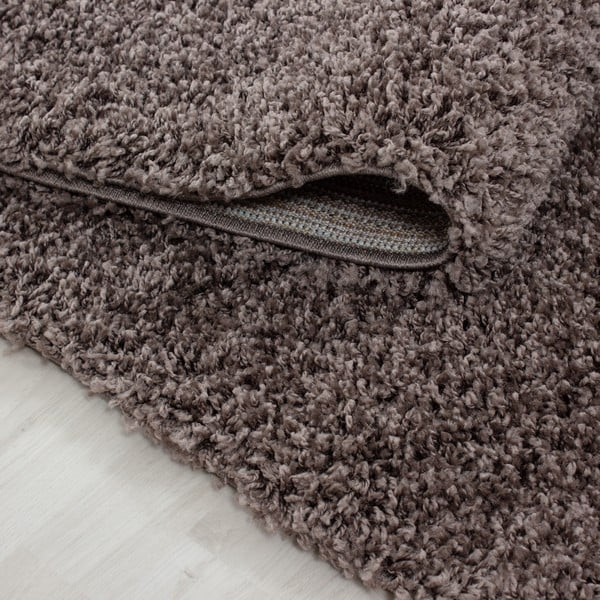 Brauner runder Teppich, Durchmesser 200 cm Life - Ayyildiz Carpets-image-1