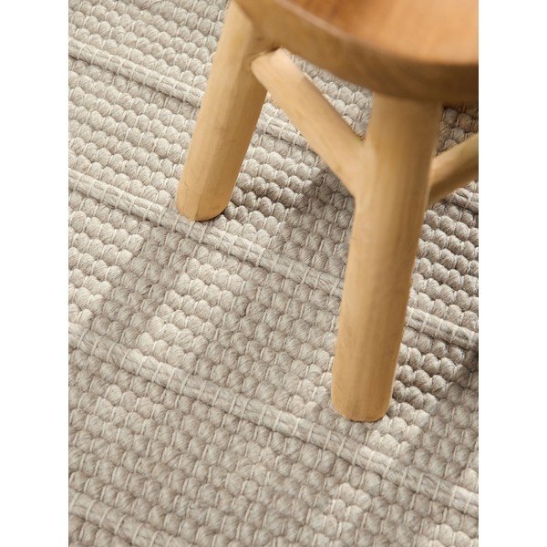 Cremefarbener, handgewebter Läufer aus Wolle, 80 x 250 cm Camden Parker - Ted Baker-image-4