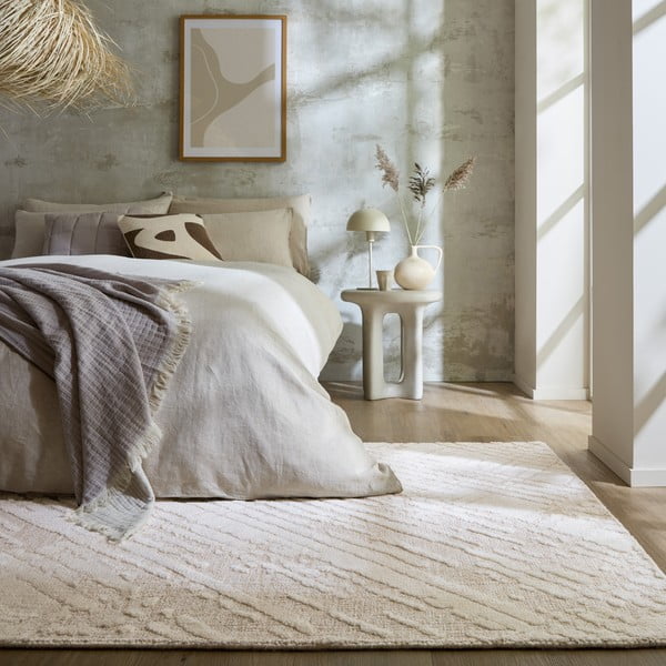 Cremefarbener Teppich 160 × 230 cm Remy - Flair Rugs-image-1