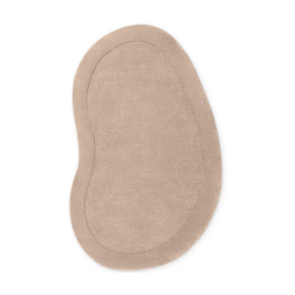 Beiger, handgewebter Teppich mit Wollanteil, 125 × 200 cm Organic Kivi Beige - Villeroy&Boch