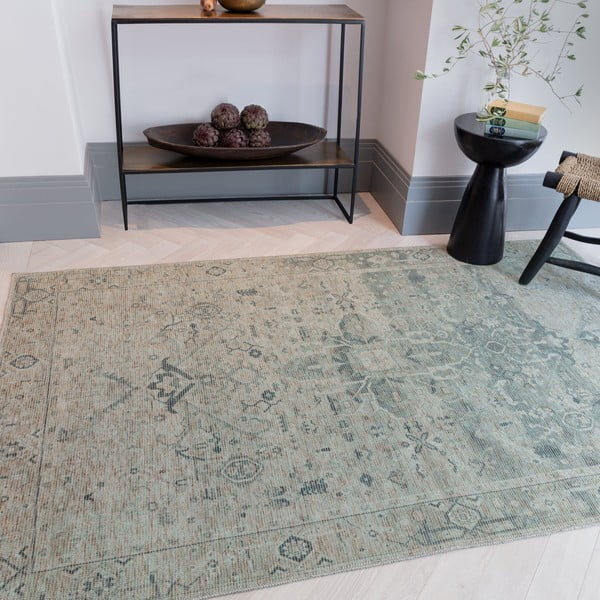 Grüner Teppich 170 × 120 cm Kaya - Asiatic Carpets-image-1