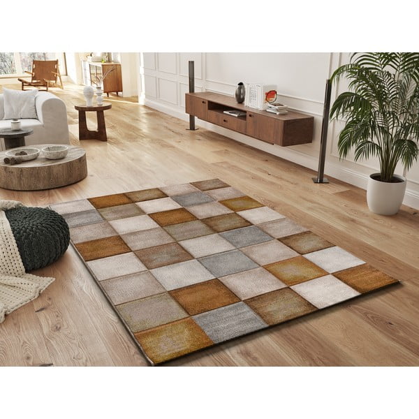 Teppich in Ziegelrot, 200 × 290 cm Lena - Universal-image-1