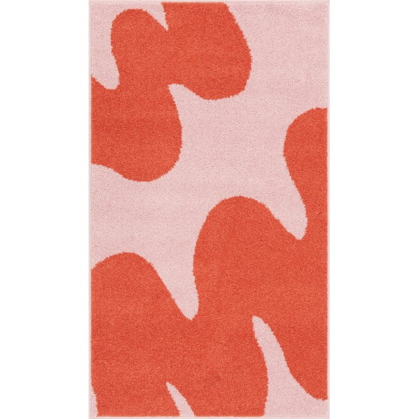 Roter/rosa Kinderteppich 120 × 170 cm Hugsy Coral - FD
