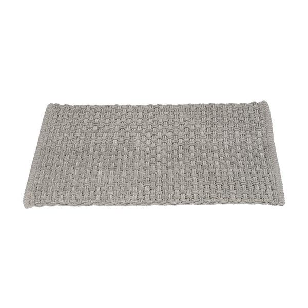 Graue Textil-Badezimmermatte, 50 x 80 cm Ecoli - Wenko-image-2