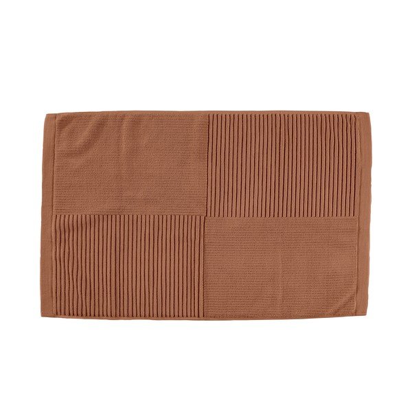 Badezimmervorleger in Terrakotta-Farbe, 50 x 80 cm Classic - Zone