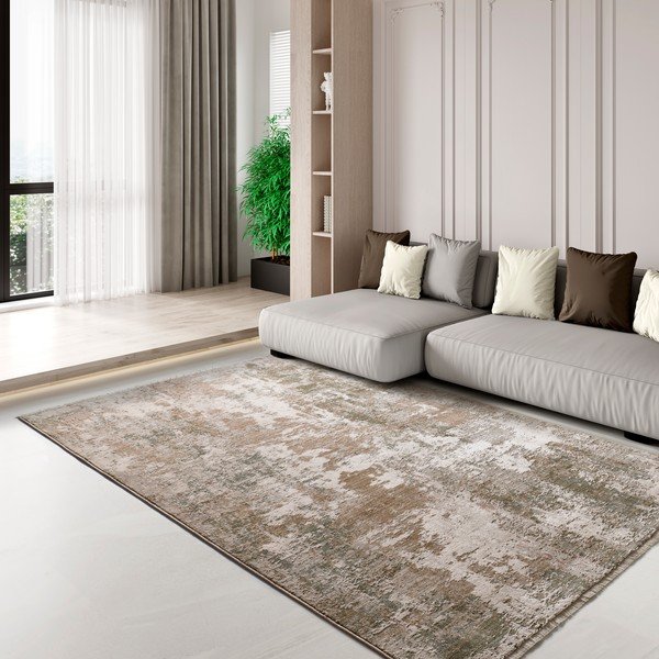 Teppich in Khaki/Beige, 120 x 160 cm Ona - Universal-image-1