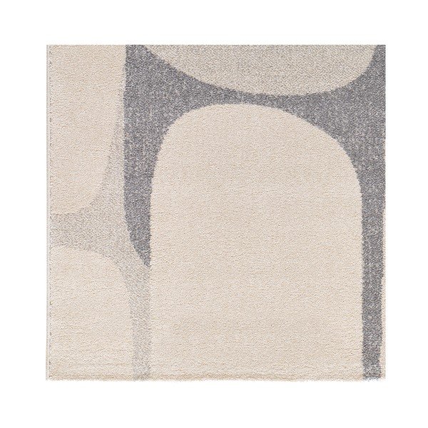 Hellgrauer/cremefarbener Teppich 133x190 cm Porto – Universal-image-2