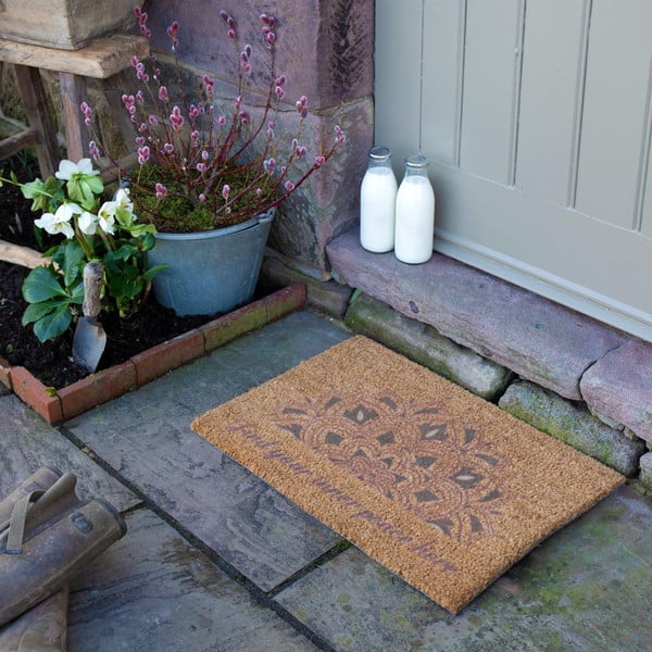 Fußmatte aus Kokosfasern, 40 x 60 cm Find Your Inner Peace - Artsy Doormats-image-3