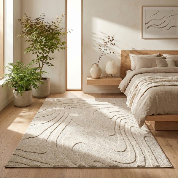 Beiger Teppich 120 × 170 cm Dune - ESTE-image-3