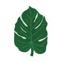 Dunkelgrüner, waschbarer, handgewebter Baumwoll-Kinderteppich, 120 x 180 cm Monstera Leaf - Lorena Canals