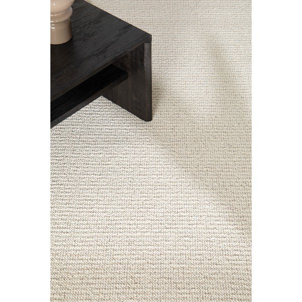 Cremefarbener, waschbarer Teppich, 80 x 150 cm Lumen Liso - Universal-image-2