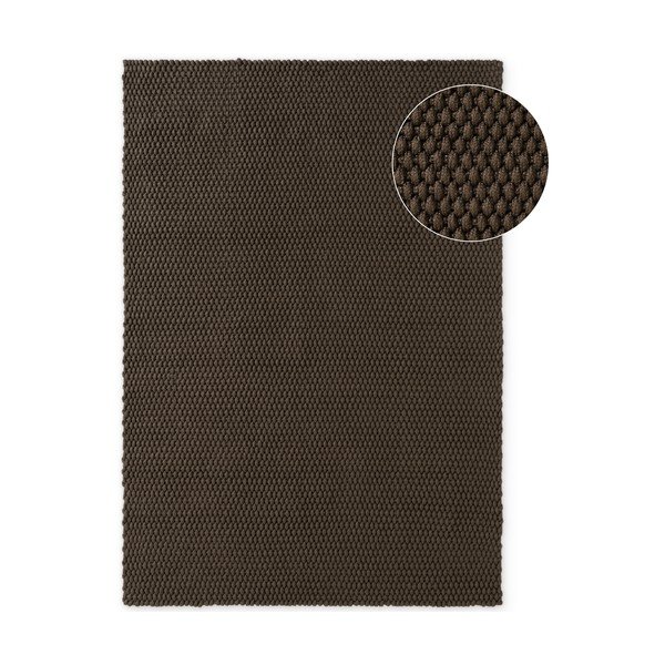 Dunkelbrauner Teppich für drinnen und draußen, 160 × 230 cm Southwark - Ted Baker