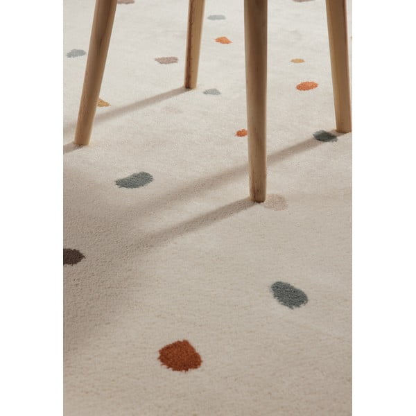 Cremefarbener Kinderteppich 120 x 170 cm Funny Dots - Hanse Home-image-2