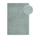 Türkisfarbener Wollteppich, 160 × 230 cm Zen Garden - Flair Rugs