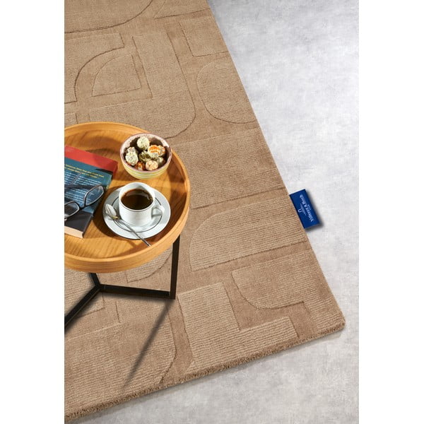 Beiger, handgewebter Wollteppich, 80 x 150 cm Alexis - Villeroy&Boch-image-2