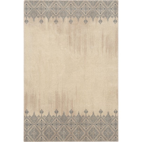 Beiger Wollteppich, 160 x 240 cm Decori - Agnella