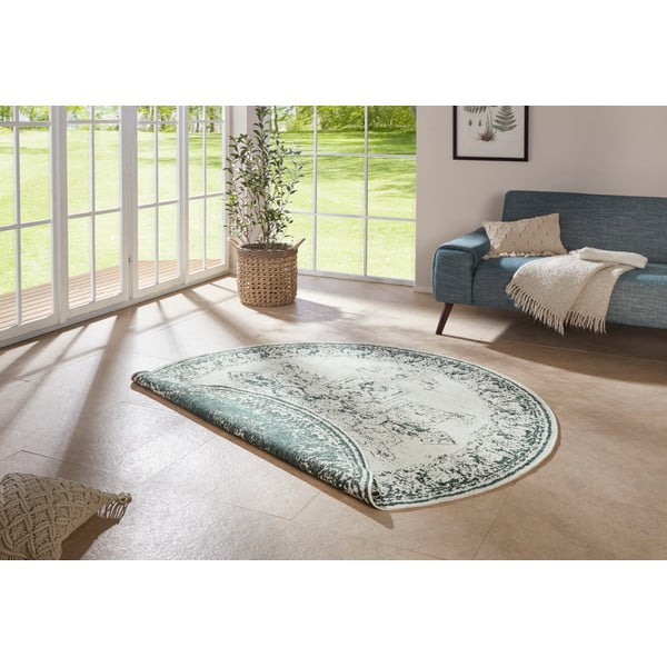 Grüner/beige Teppich für Innen- und Außenbereiche ø 200 cm Borbon – Hanse Home-image-1