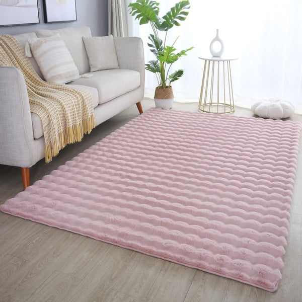 Hellrosa, waschbarer Teppich, 200 × 290 cm Ambiance - Ayyildiz Carpets-image-1