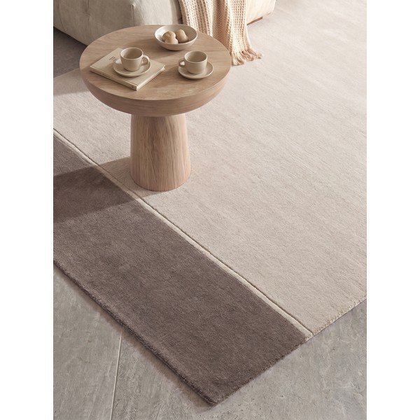 Brauner/cremefarbener Teppich 200x290 cm Quentin – Villeroy&Boch-image-2