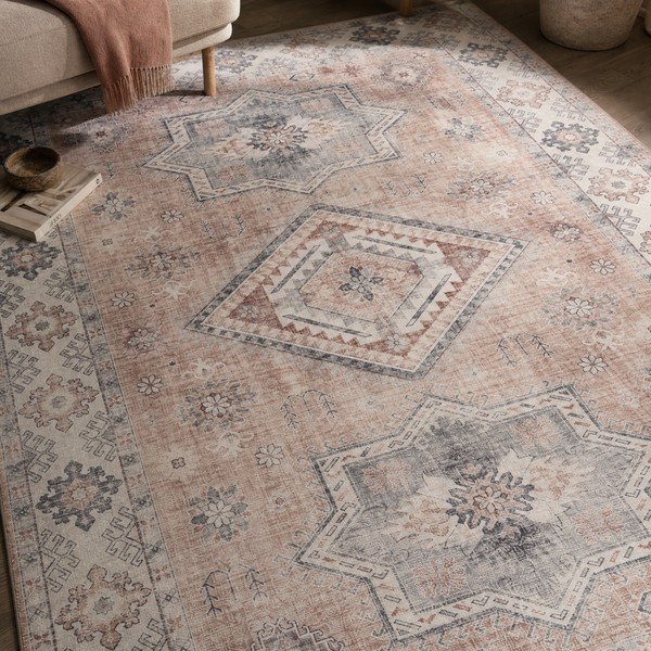 Rosa/grauer Teppich 80 × 150 cm Gratia - Hanse Home-image-1