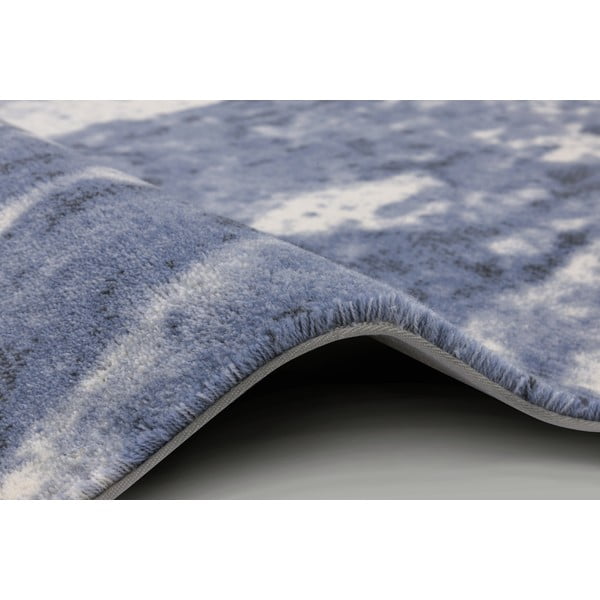 Blauer Wollteppich, 200 × 300 cm Albo - Agnella-image-2