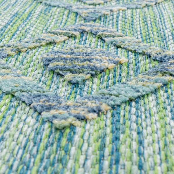 Grüne Außenlaufmatte 80 x 250 cm Bahama - Ayyildiz Carpets-image-3