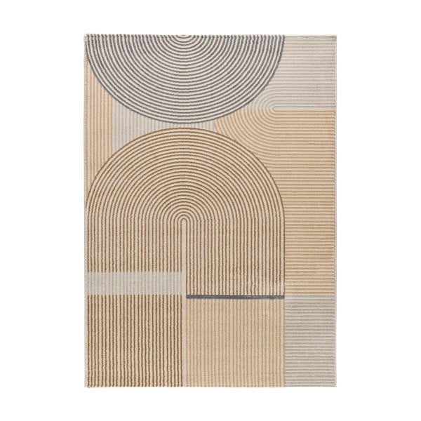 Beiger Teppich 140 × 200 cm Garden - Universal