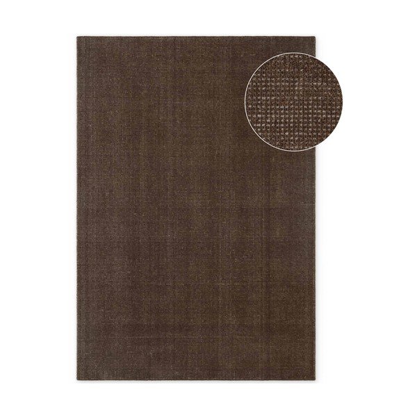 Brauner, handgewebter Wollteppich, 200 × 300 cm Greenwich - Ted Baker