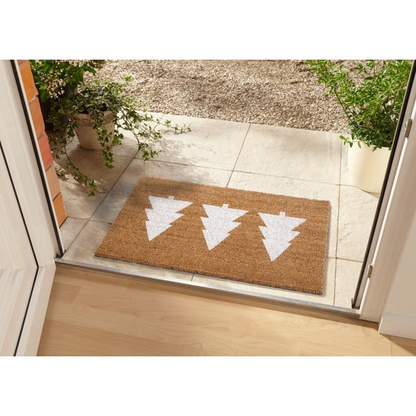 Fußmatte mit Weihnachtsmotiv, 45 × 75 cm White Christmas - Hanse Home-image-1