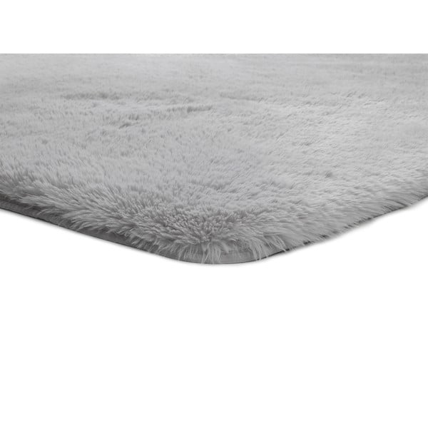 Hellgrauer Teppich 140x200 cm Alpaca Liso – Universal-image-2