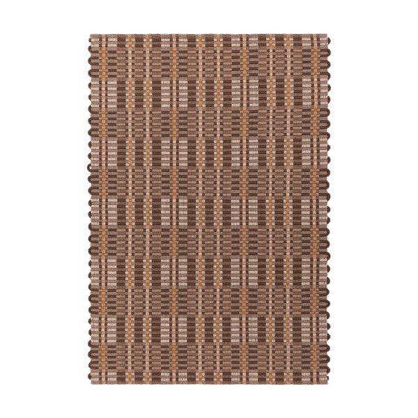 Brauner, handgewebter Teppich, 160 × 230 cm Arden - Asiatic Carpets
