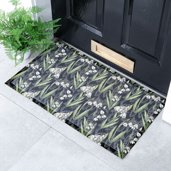 Fußmatte 40 × 70 cm Lily of Valley x Celia Battaini - Artsy Doormats-image-1