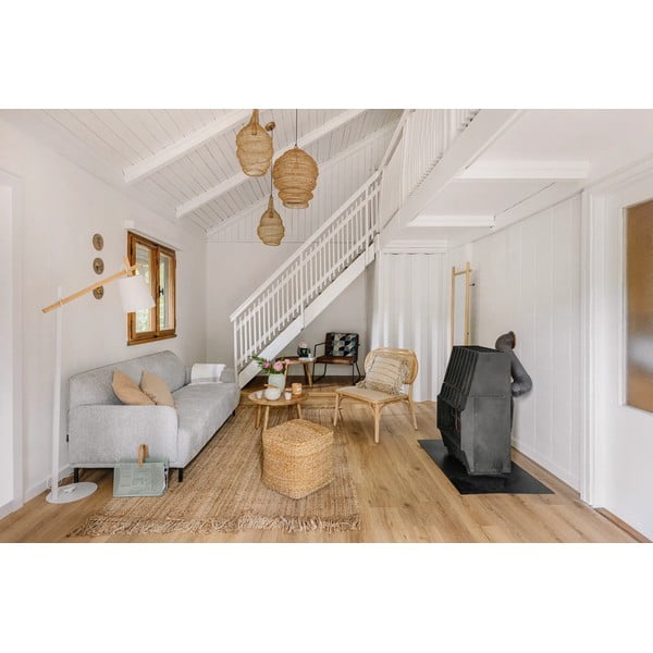 Handgewebter Jute-Teppich in Naturfarbe, 120 x 170 cm Jute - Flair Rugs-image-4