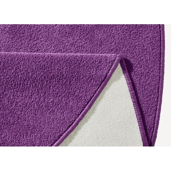 Dunkelvioletter runder Teppich, Ø 133 cm Fancy - Hanse Home-image-3