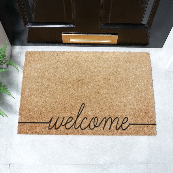Fußmatte aus Kokosfasern, 40 × 60 cm Curly - Artsy Doormats-image-2