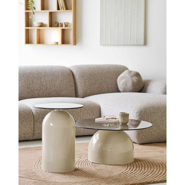 Handgewebter Wollteppich in einem dunklen Naturton, 160 × 230 cm Pune - House Nordic-image-1
