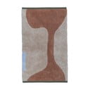 Waschbarer Teppich aus Baumwolle in Ziegelrot und Beige, 50 x 80 cm Figura - Mette Ditmer Denmark