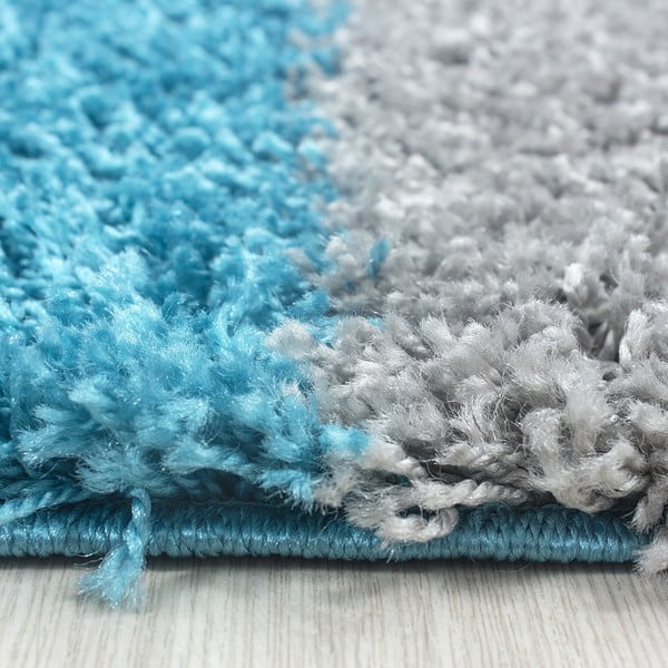 Grau-türkisfarbener Teppich, 60 × 110 cm Life - Ayyildiz Carpets-image-2