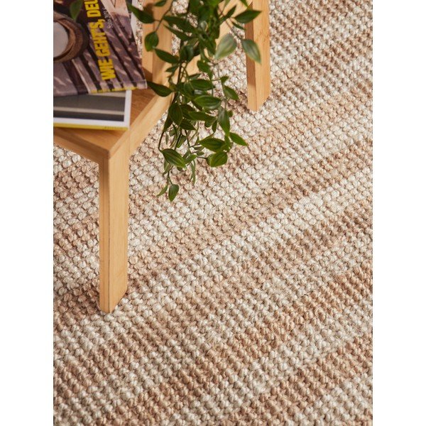 Beiger, handgewebter Jute-Teppich, 160 × 230 cm Harvest Amber - Elle Decoration-image-2