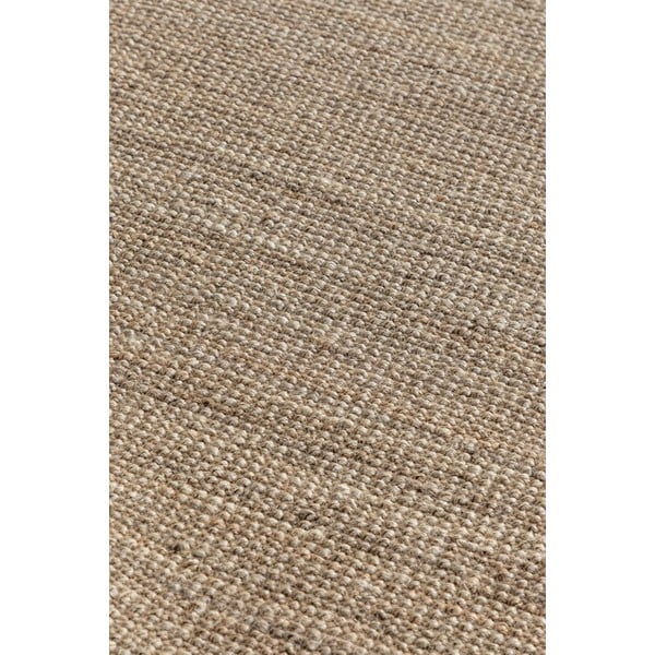 Taupefarbener Jute-Teppich, 190 × 280 cm Bouclé - Hanse Home-image-2