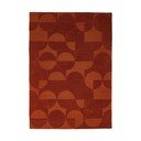 Handgewebter Wollteppich in Terrakotta, 200 × 290 cm Gigi - Flair Rugs