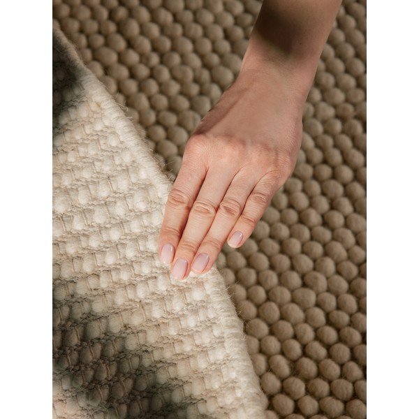 Handgewebter runder Wollteppich in Naturfarbe, Ø 200 cm Richmond Diana - Ted Baker-image-4